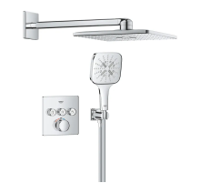 Прихована душова система з RSH SmartActive 310 Cube Grohe Grohtherm SmartControl (1039980000)