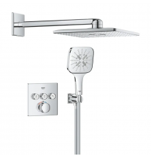 Прихована душова система з RSH SmartActive 310 Cube Grohe Grohtherm SmartControl (1039980000)