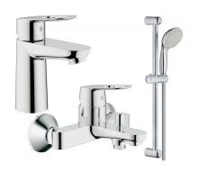 Набір змішувачів для ванни S-Size Grohe BauLoop (123214S)