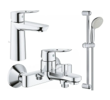 Набір змішувачів для ванни M-Size Grohe BauLoop (123215M)