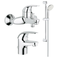 Набір змішувачів Grohe Euroeco для ванної (123226S)
