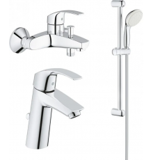 Набір змішувачів Grohe Eurosmart (124458)