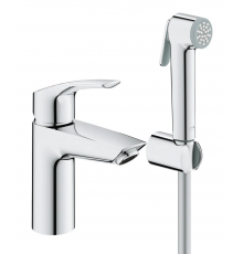 Змішувач для раковини з гігієнічним душем Grohe Eurosmart New (23124003)