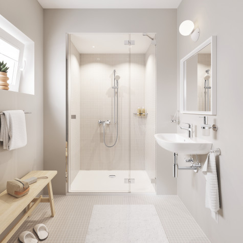 Змішувач для раковини S-розміру Grohe BauLoop New (23335001)