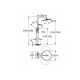 Змішувач для душу окремо стоячий Grohe Essence (23741001)