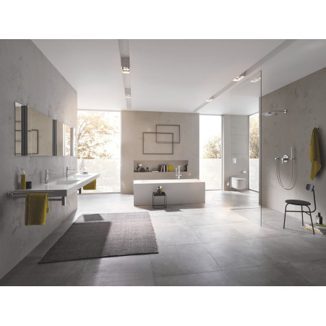 Одноважільний змішувач для ванни, підлогового монтажу Grohe Lineare New (23792001)