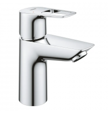 Одноважільний змішувач для раковини S-Size Grohe BauLoop New з нажимним донним клапаном (23878001)