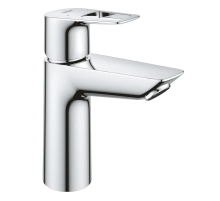 Одноважільний змішувач для раковини M-Size Grohe BauLoop New з нажимним донним клапаном (23886001)