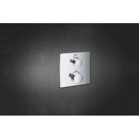 Термостат прихованого монтажу на 2 споживача Grohe Grohtherm Convent. Concealed (24079000)