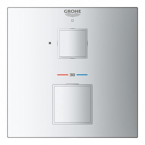 Термостат прихованого монтажу для 1 споживача Grohe Grohtherm Cube (24153000)