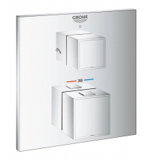 Термостат прихованого монтажу на 2 споживача Grohe Grohtherm Cube (24154000)