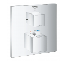 Термостат скрытого монтажа на 2 потребителя Grohe Grohtherm Cube (24155000)