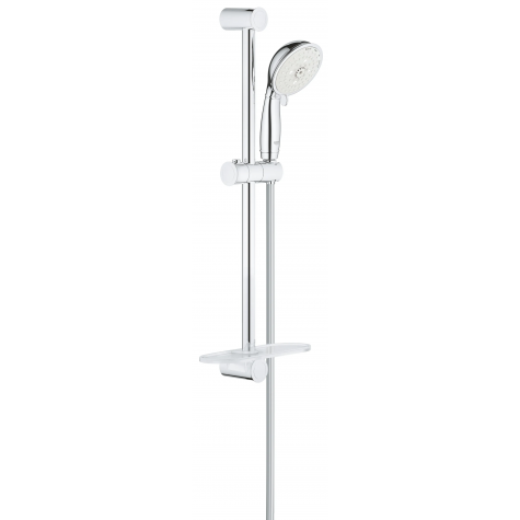 Душевой гарнитур со штангой, 4 режима струи Grohe New Tempesta Rustic (26086001)