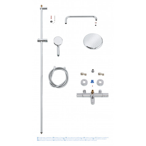 Душова система з термостатом для душа Grohe New Tempesta Cosmop. System (26223001)