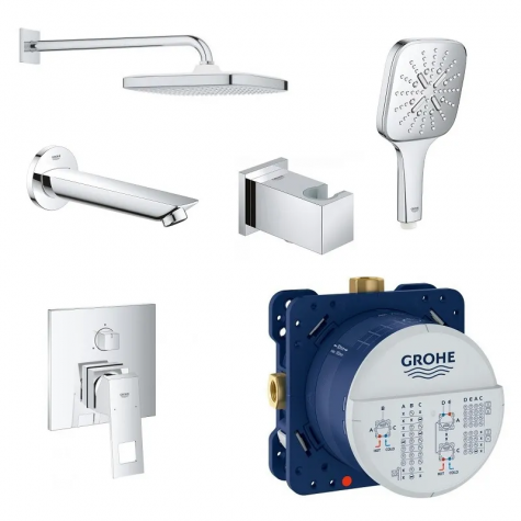 Набор для комплектации ванны из Tempesta Cube 250 Grohe Eurocube (26415SC6)