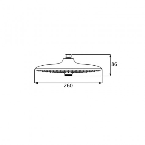 Верхній душ 260 мм 3 режими струмені Grohe Euphoria 260 (26455000)