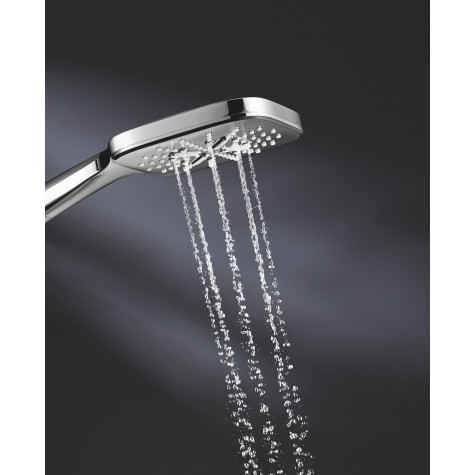 Душевой гарнитур со штангой, 3 режима струи Grohe Rainshower SmartActive (26583000)