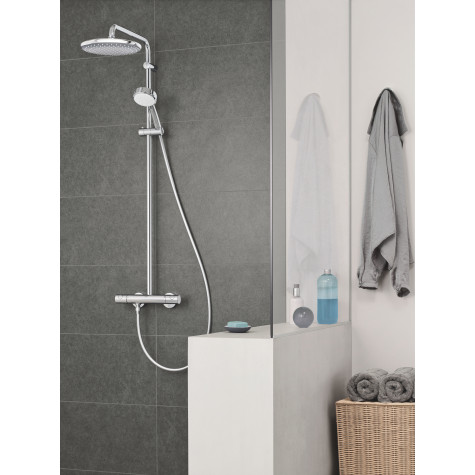 Душевая система с термостатом для душа Grohe New Tempesta Cosmop. System (26670000)