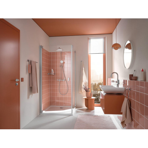 Душова система Grohe Tempesta System 210 з термостатом для настінного монтажу (26811001)