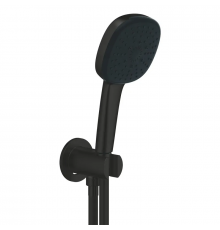 Душовий набір з настінним ручним душем Grohe Tempesta Cube 110 3 режими, чорний матовий (269102433)