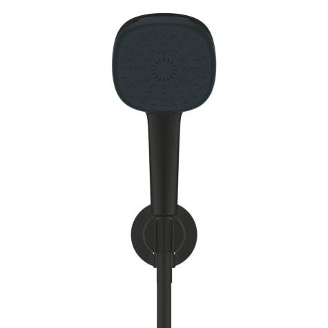 Душевой набор с настенным ручным душем Grohe Tempesta Cube 110 3 режима, черный матовый (269102433)