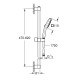 Набір для душу Grohe Tempesta Cube 110 2 режими (27578003)
