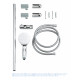 Душевой гарнитур со штангой, 1 режим струи Grohe New Tempesta Classic (27853001)