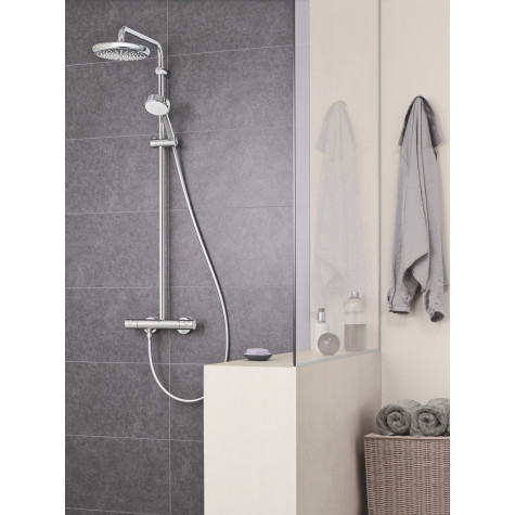 Душевая система с термостатом для душа Grohe New Tempesta Cosmop. System (27922001)