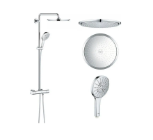Душова система з термостатом для настінного монтажу Grohe Rainshower Smartactive 310 (27966001)