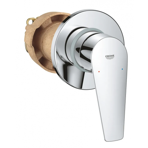 Однорычажный смеситель для душа Grohe BauEdge New (29040001)
