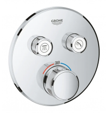 Термостат прихованого монтажу на 2 споживача Grohe Grohtherm SmartControl (29119000)