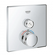 Термостат скрытого монтажа с одной кнопкой управления Grohe Grohtherm SmartControl (29123000)