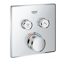 Термостат прихованого монтажу на 2 споживача Grohe Grohtherm SmartControl (29124000)