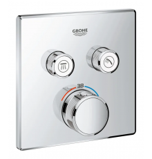 Термостат прихованого монтажу на 2 споживача Grohe Grohtherm SmartControl (29124000)