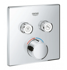 Змішувач прихованого монтажу на 2 споживача Grohe SmartControl Mixer (29148000)
