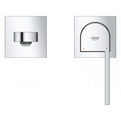 Смеситель для раковины Grohe Plus на 2 отверстия, L-Size (29306003)