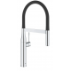Змішувач для кухні з гнучким виливом Grohe Essence New (30294000)