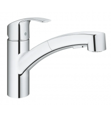 Змішувач для кухні з висувним виливом Grohe Eurosmart (30305000)