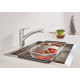 Змішувач для кухні з висувним виливом Grohe Eurosmart New (30305001)