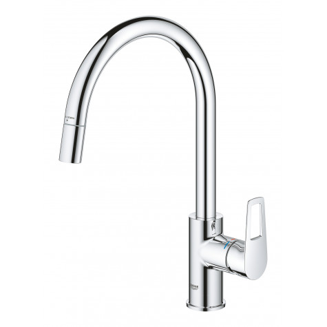Одноважільний змішувач для кухні Grohe BauLoop New (30543000)