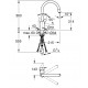 Змішувач для кухні з висувним виливом Grohe Eurostyle Cosmopolitan (31126004)