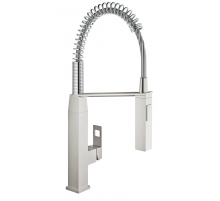 Змішувач для кухні з гнучким виливом Grohe Eurocube (31395DC0)
