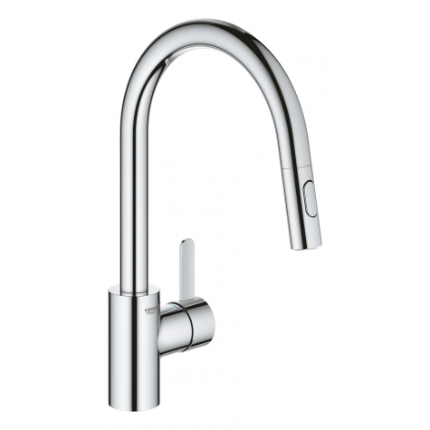 Змішувач для кухні з висувним виливом Grohe Eurosmart Cosmopolitan (31481001)