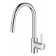 Змішувач для кухні з висувним виливом Grohe Eurosmart Cosmopolitan (31481001)
