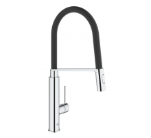 Змішувач для кухні з гнучким виливом Grohe Concetto new (31491000)