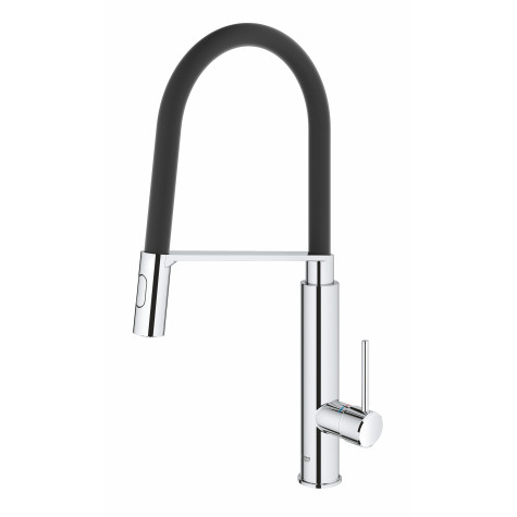 Змішувач для кухні з гнучким виливом Grohe Concetto new (31491000)