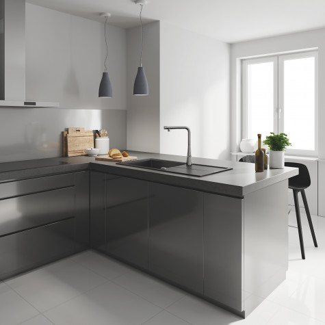 Змішувач для кухні з висувним виливом Grohe Zedra SmartControl (31593002)