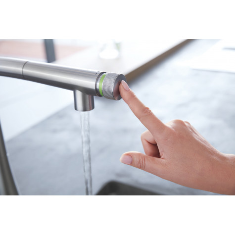 Змішувач для кухні з висувним виливом Grohe Zedra SmartControl (31593DC2)