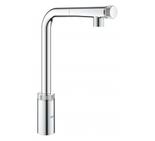 Змішувач для кухні з висувним виливом Grohe Eurosmart New (31613000)