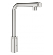 Змішувач для кухні з висувним виливом Grohe Minta SmartControl (31613DC0)